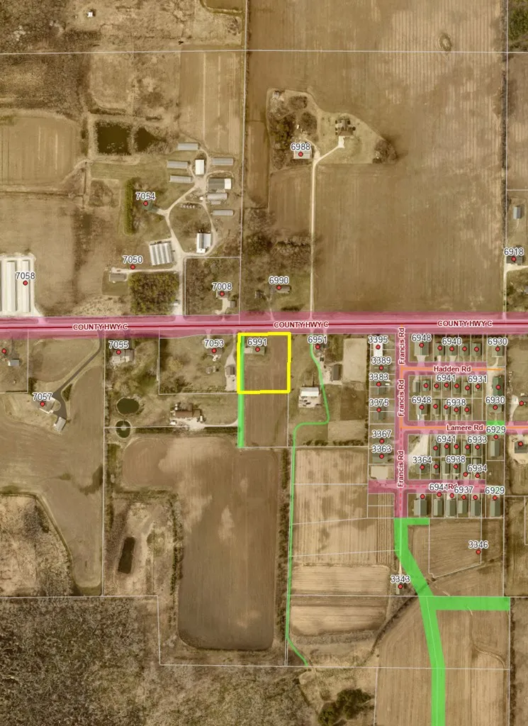 6991 County Rd C, Sturgeon Bay Wi 54235, ,Unimproved Land,For Sale,County Rd C,143243