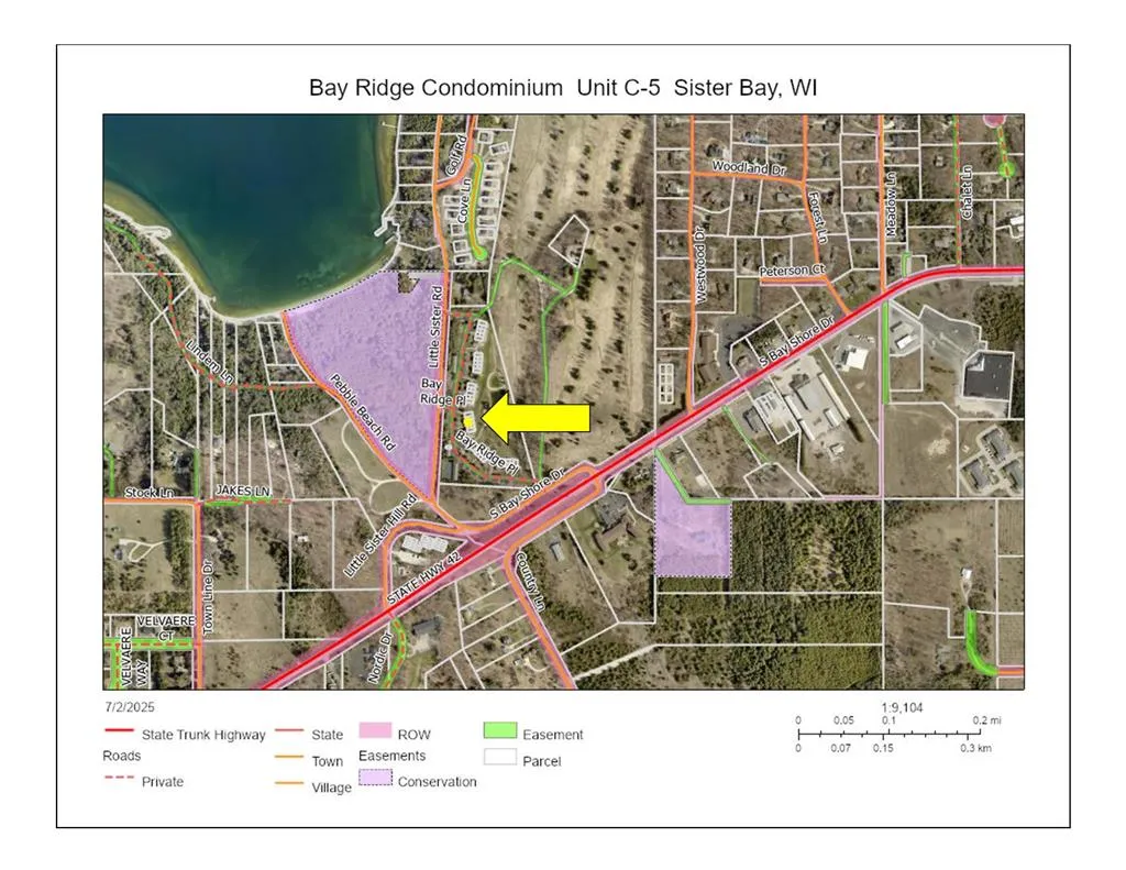 10550 Bay Ridge Pl # 5, Sister Bay, Wisconsin 54234, 2 Bedrooms Bedrooms, ,1 BathroomBathrooms,Condominium,For Sale,Bay Ridge Pl,144215