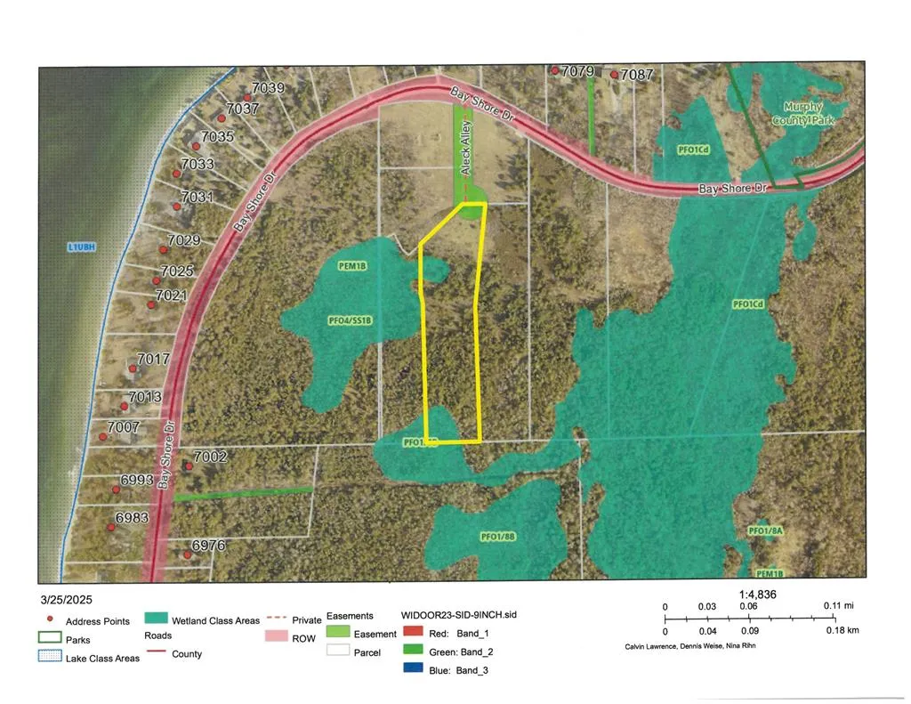 Bay Shore Dr, Town Of Egg Harbor Wi 54209, ,Unimproved Land,For Sale,Bay Shore Dr,143717