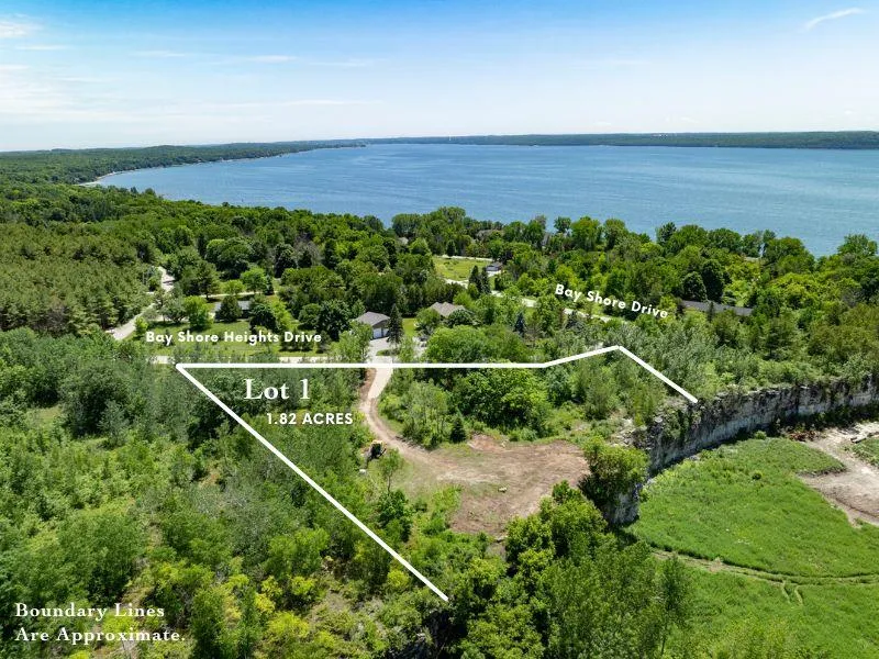Lot 1 Bay Shore Heights Dr, Sturgeon Bay, Wisconsin 54235, ,Unimproved Land,For Sale,Bay Shore Heights Dr,144546