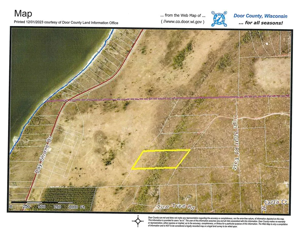 Lot 4 High Bluff Estates Rd, Sturgeon Bay Wi 54235, ,Unimproved Land,For Sale,High Bluff Estates Rd,141220