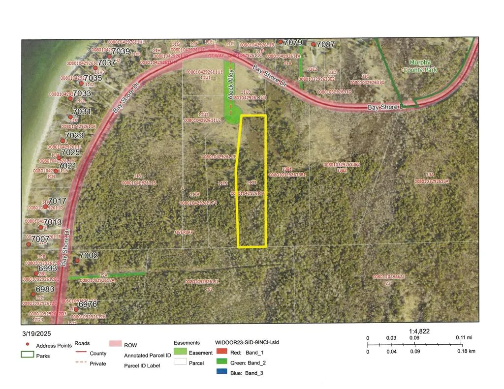 Bay Shore Dr, Town Of Egg Harbor Wi 54209, ,Unimproved Land,For Sale,Bay Shore Dr,143706