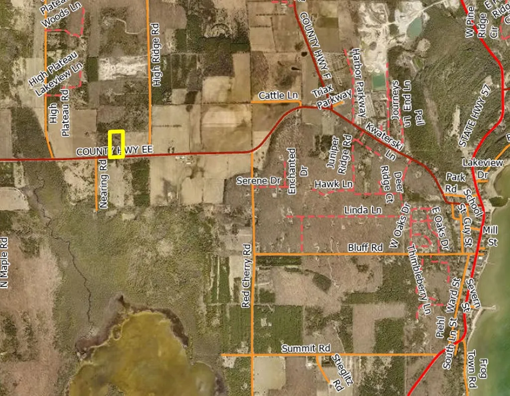 Lot 2 County Rd Ee, Town Of Gibraltar Wi 54202, ,Unimproved Land,For Sale,County Rd EE,143858