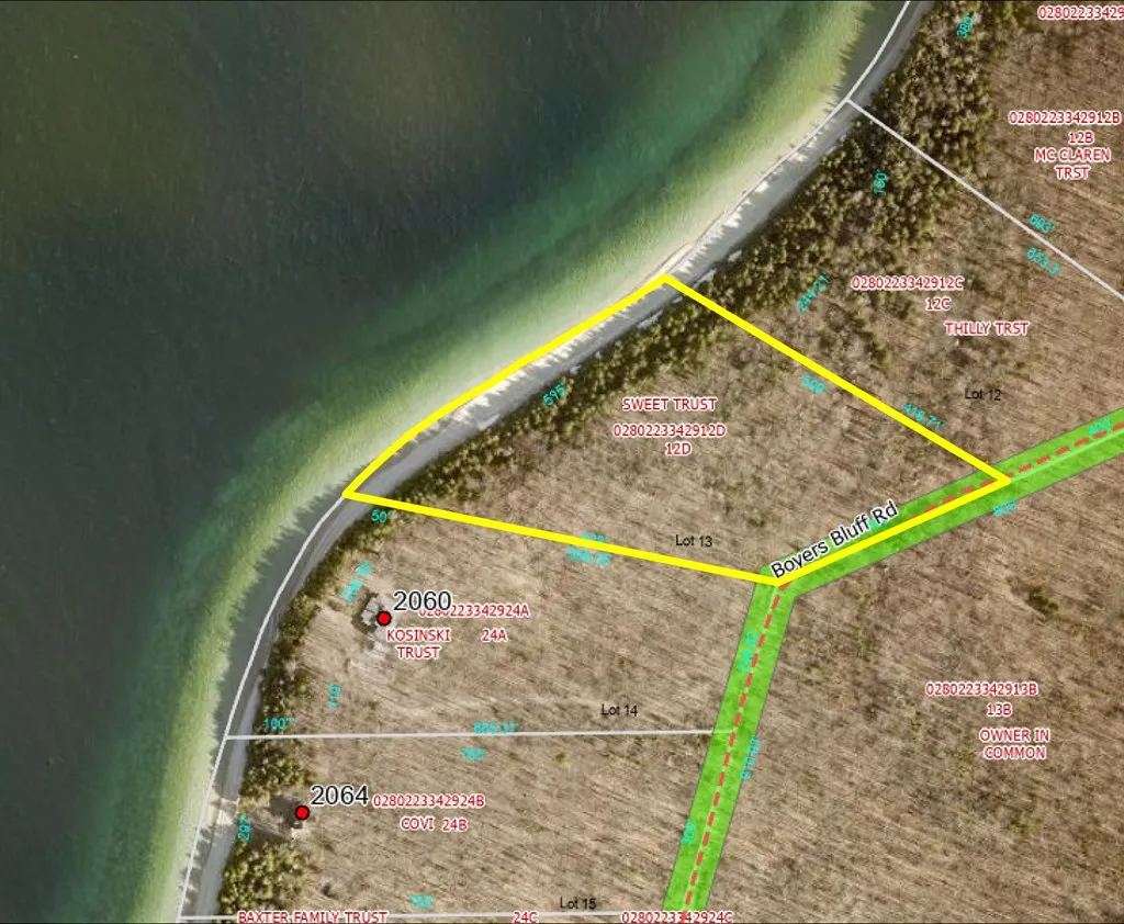Tbd Boyers Bluff Rd, Washington Island, Wisconsin 54246, ,Unimproved Land,For Sale,Boyers Bluff Rd,144024