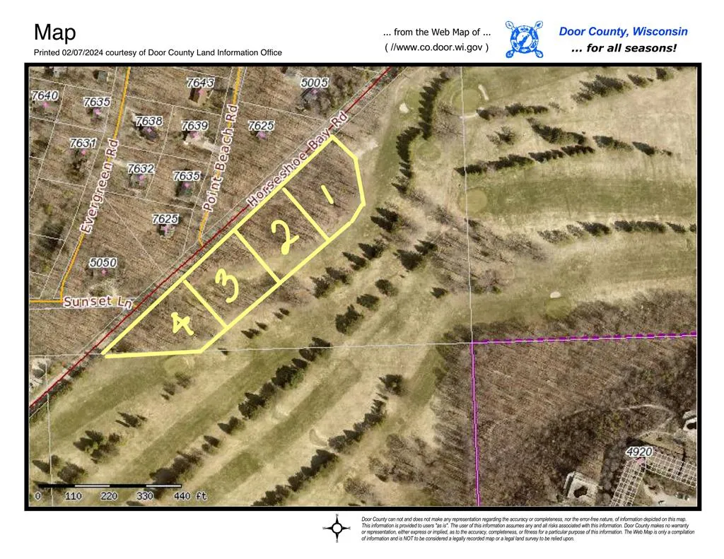 Lot #1* Horseshoe Bay Rd, Egg Harbor Wi 54209, ,Unimproved Land,For Sale,Horseshoe Bay Rd,141327