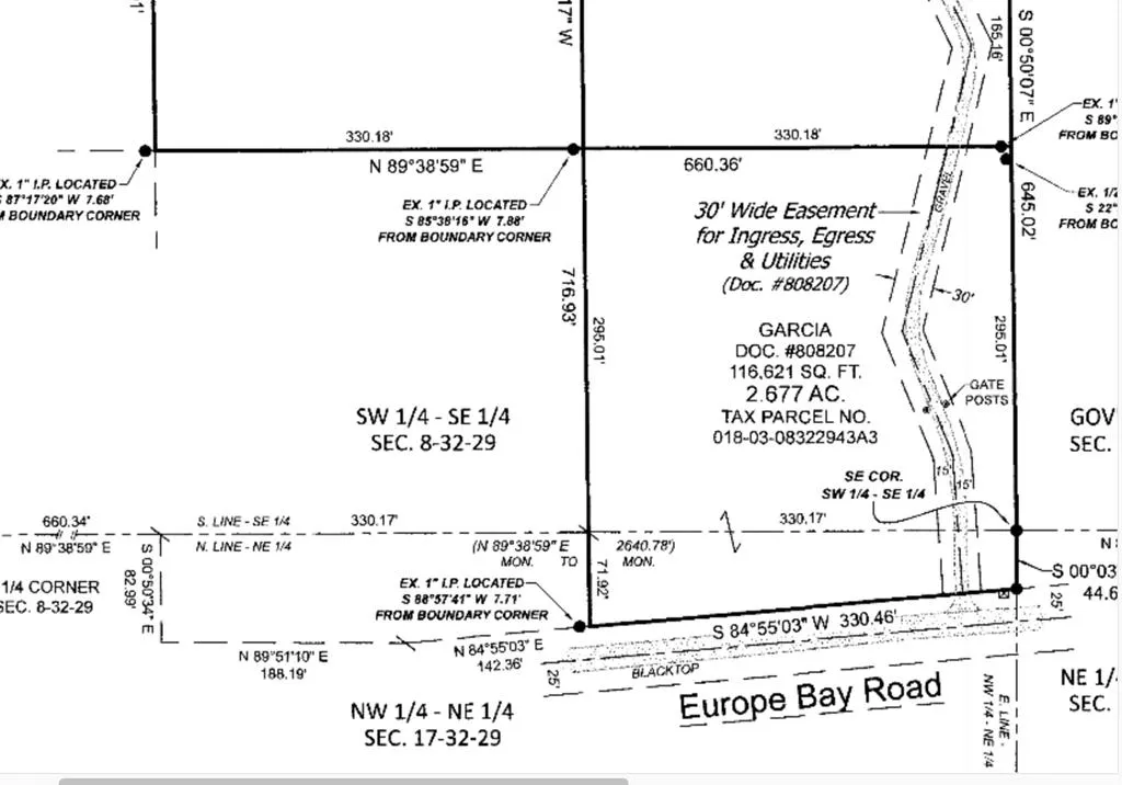 Europe Bay Rd, Ellison Bay, Wisconsin 54210, ,Unimproved Land,For Sale,Europe Bay Rd,144451