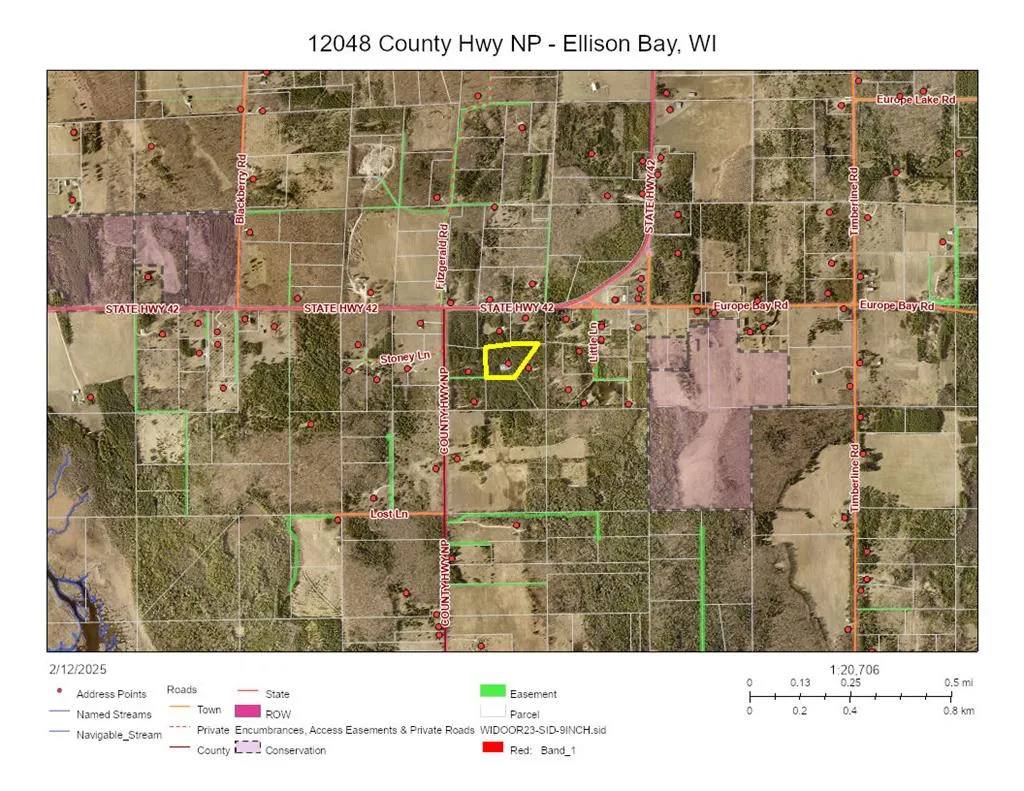 12048 County Rd Np, Ellison Bay Wi 54210, 2 Bedrooms Bedrooms, ,2 BathroomsBathrooms,Inland-Residential,For Sale,County HWY NP,143604