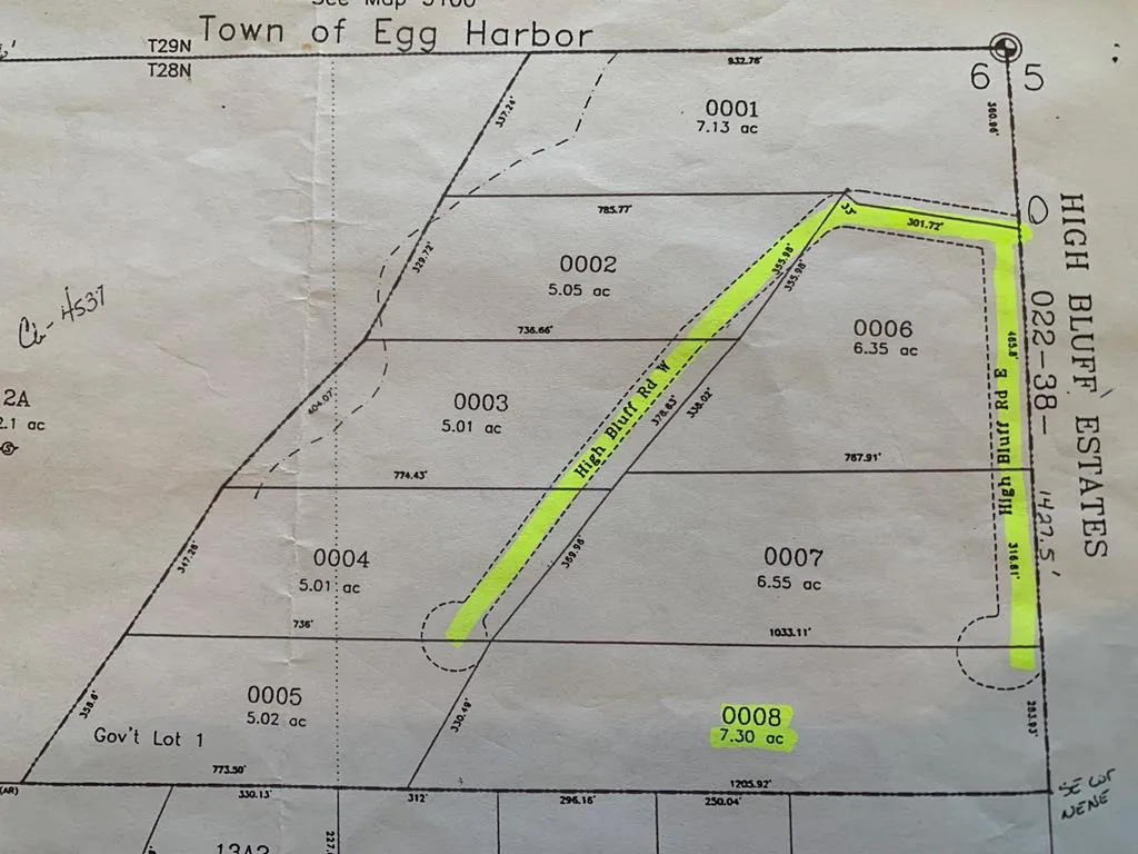 Lot 8 High Bluff Estates Rd, Sturgeon Bay, Wisconsin 54235, ,Unimproved Land,For Sale,High Bluff Estates Rd,143972