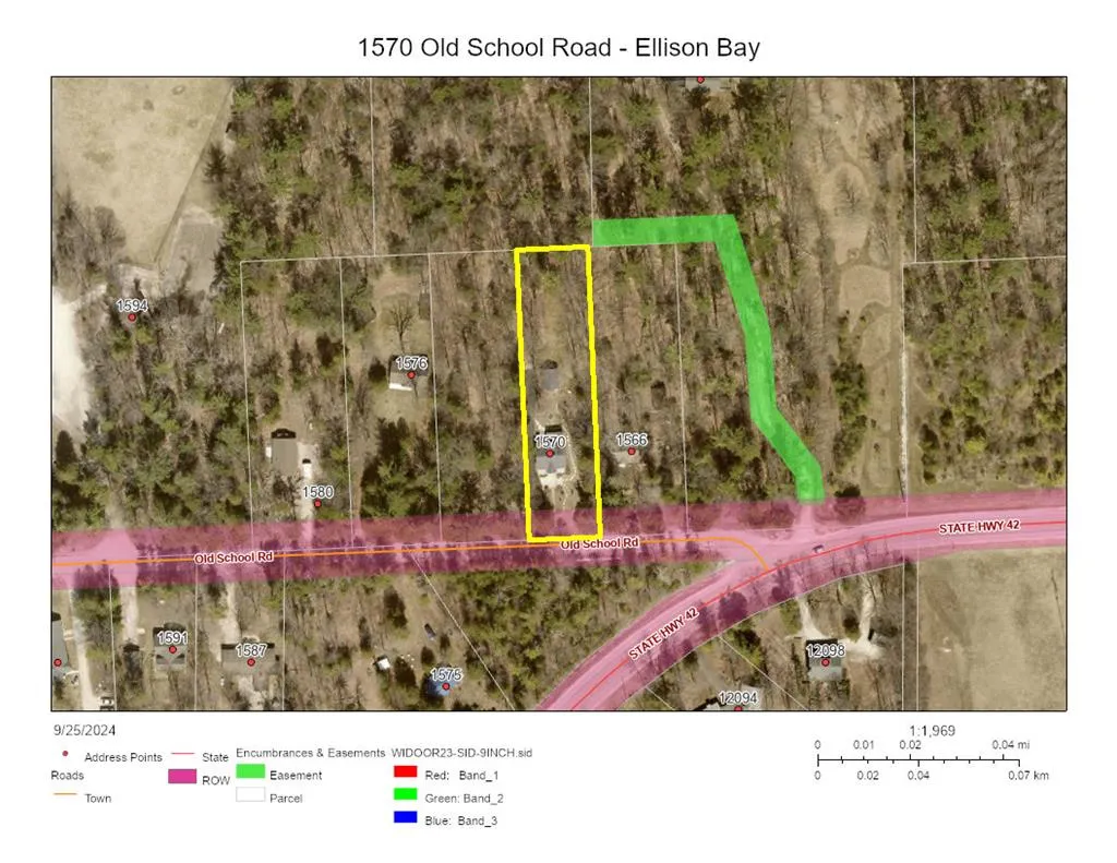 1570 Old School Rd, Ellison Bay Wi 54210, 3 Bedrooms Bedrooms, ,2 BathroomsBathrooms,Inland-Residential,For Sale,Old School Rd,143269