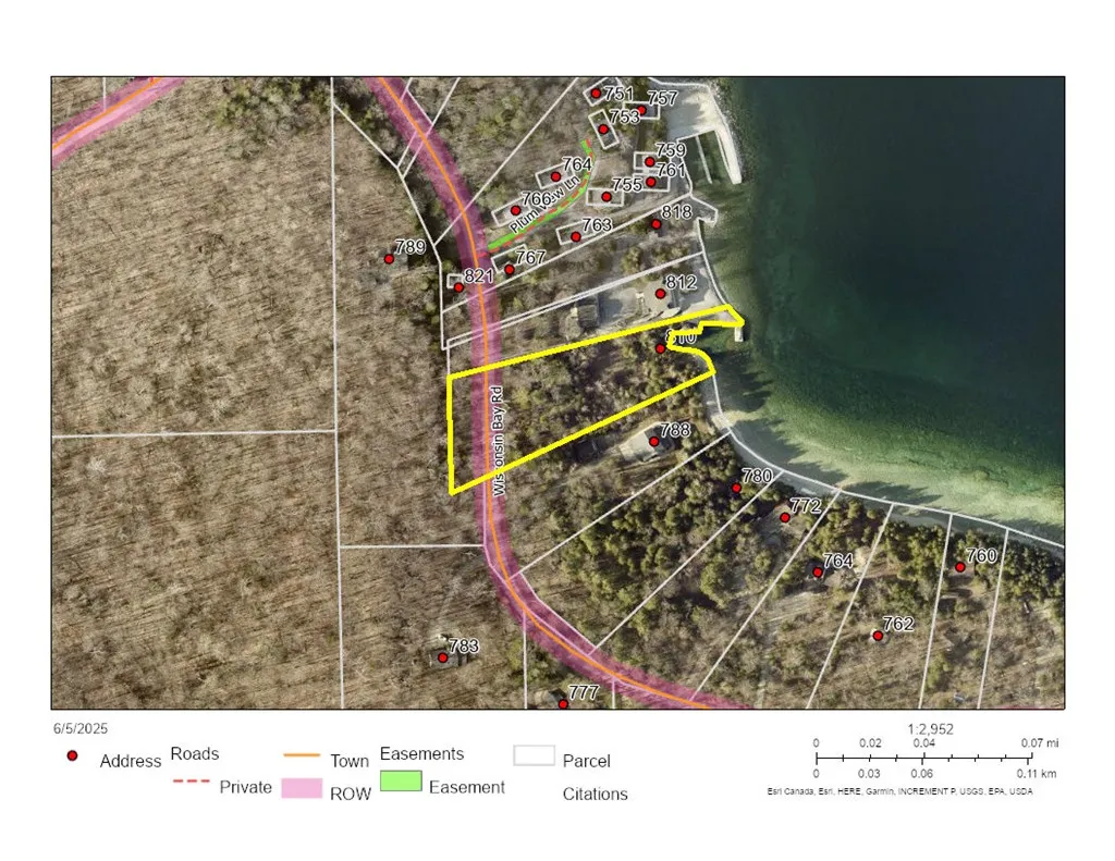 810 Wisconsin Bay Rd, Ellison Bay, Wisconsin 54210, ,Unimproved Land,For Sale,Wisconsin Bay Rd,144061