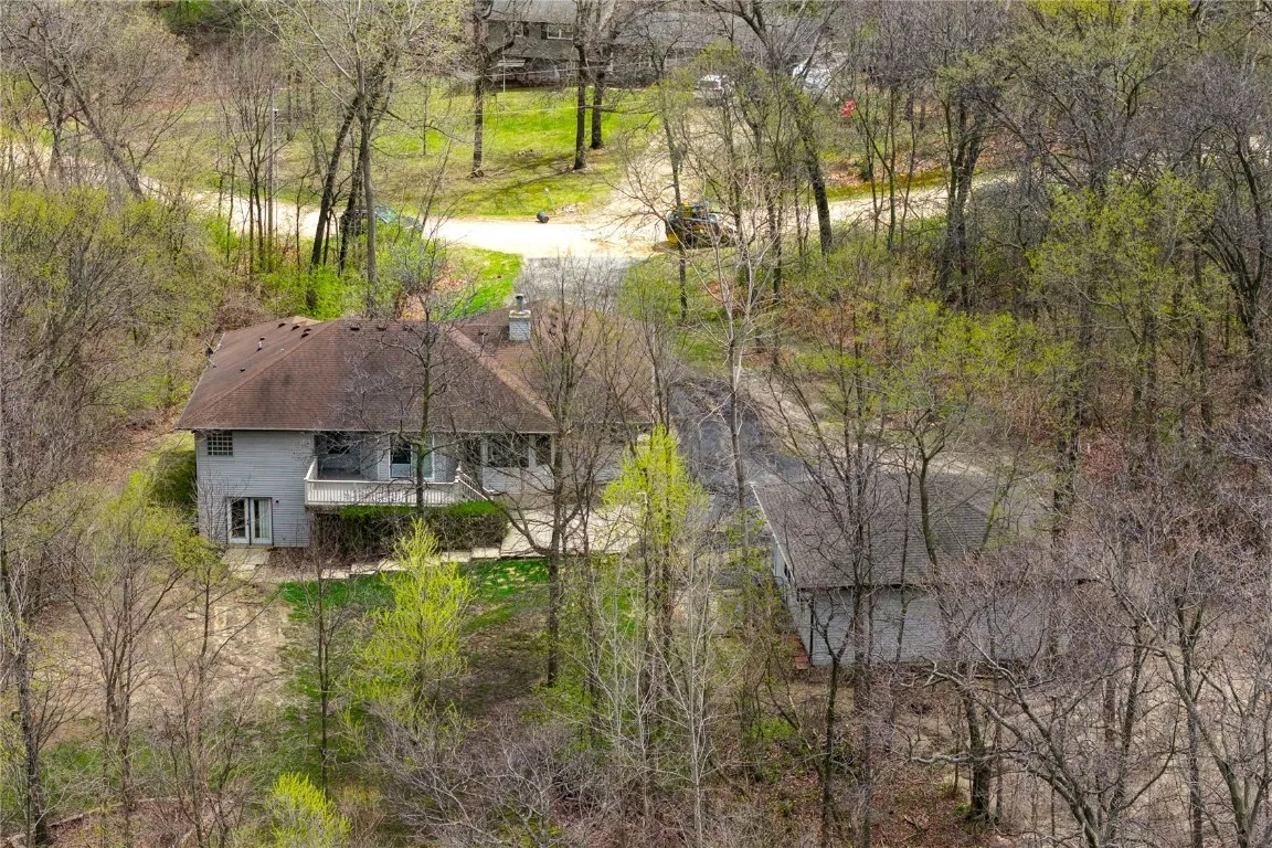 Driveway improvements not indicated in drone photos!