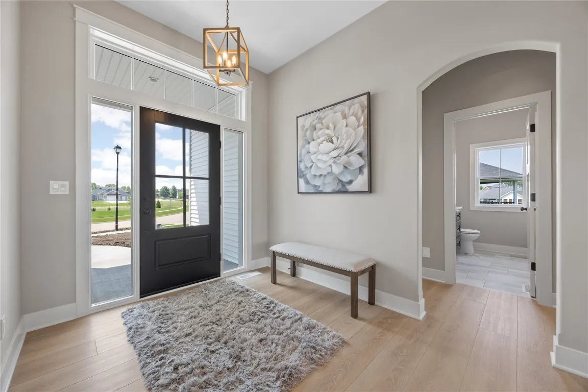 Bright entryway