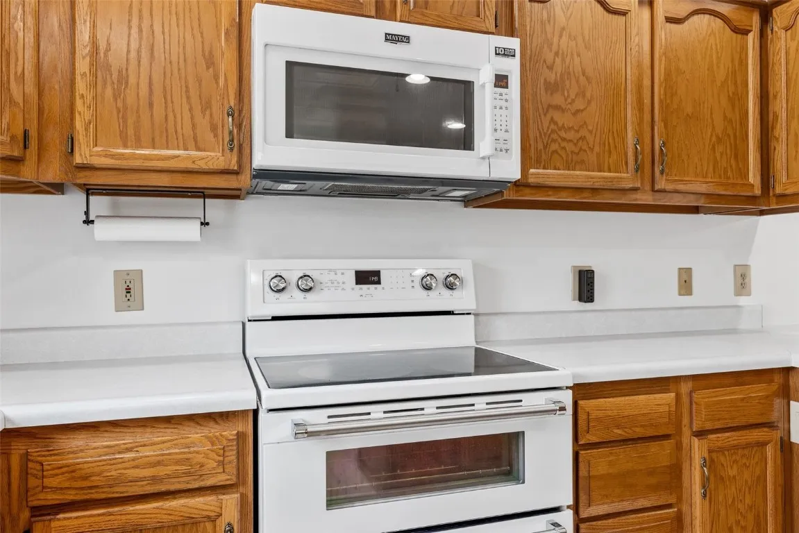 Kitchen with double oven
