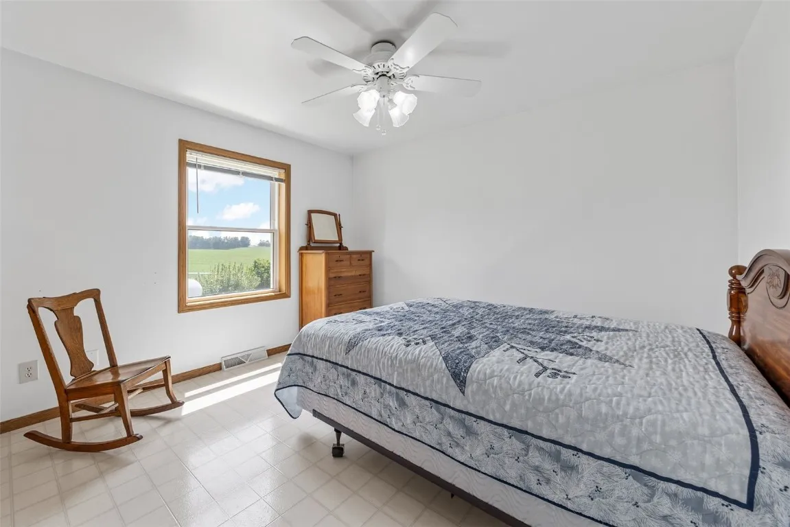 Main floor Bedroom 2, currently a home office.