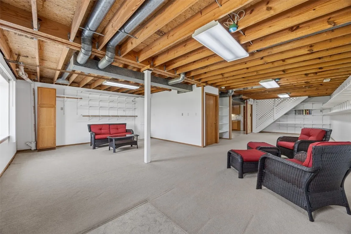 Lower Level-Rec area, TV room, Mother-in-law suite, office space