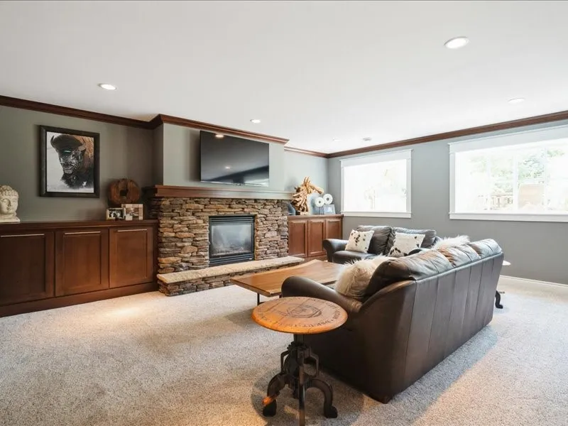 lower level rec room