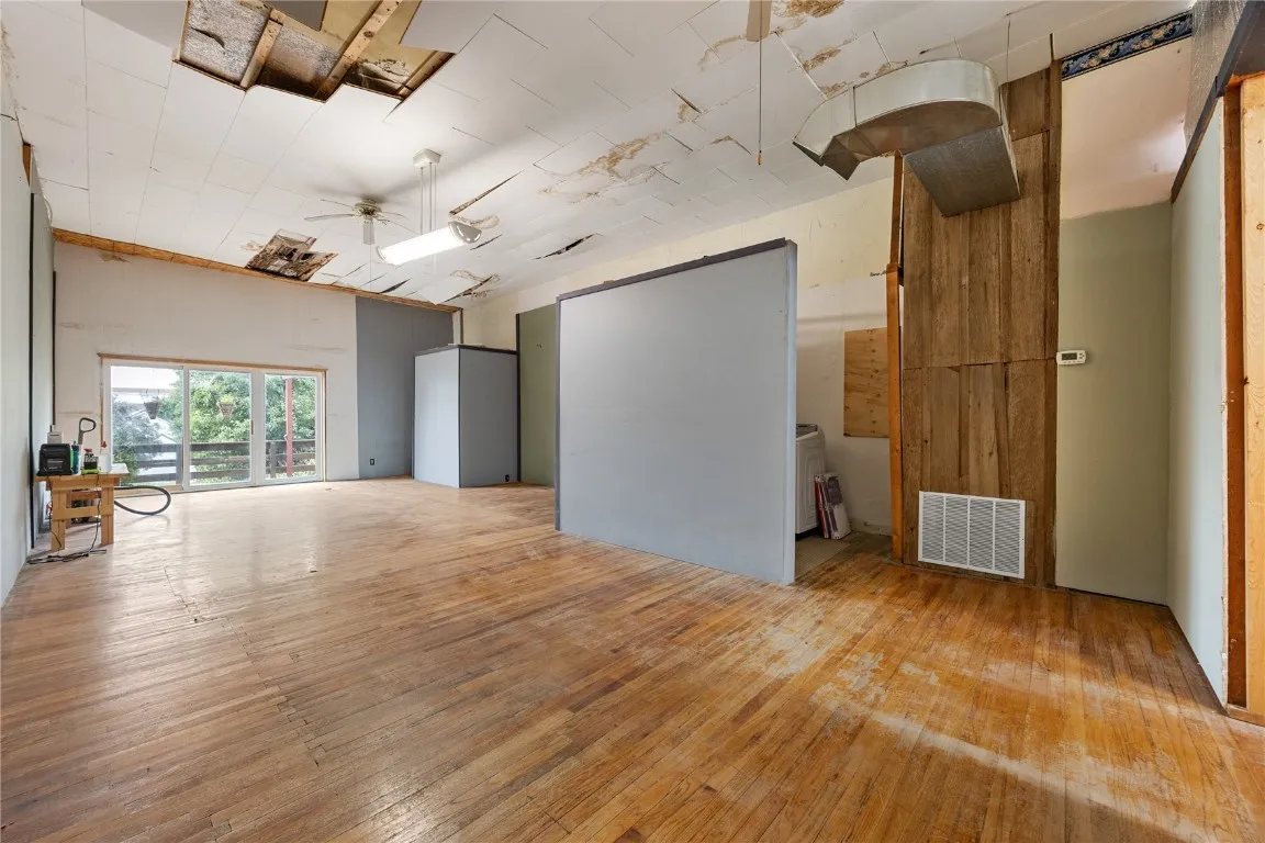 Storefront, built in 1920.  Original flooring.