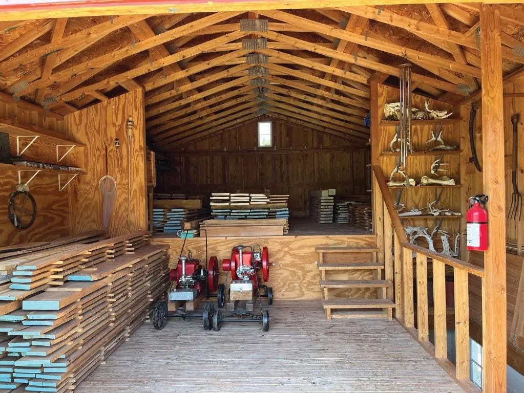 Upper Level of Barn Interior
