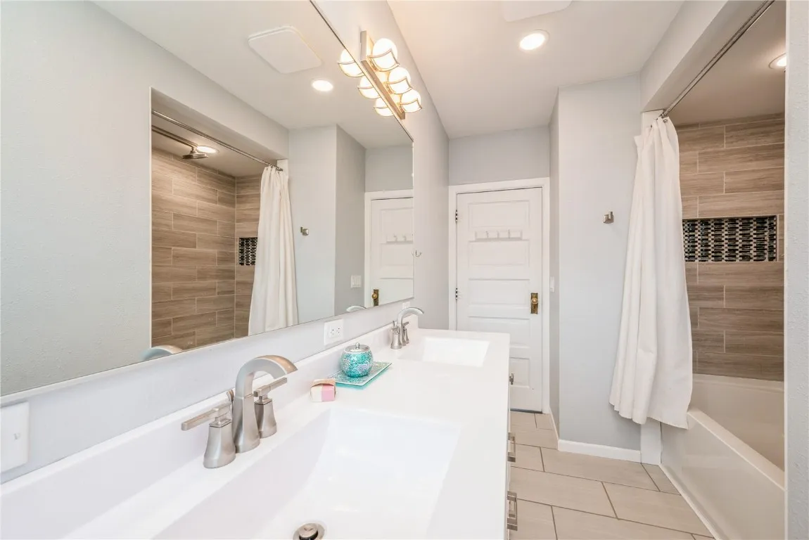 updated bathroom