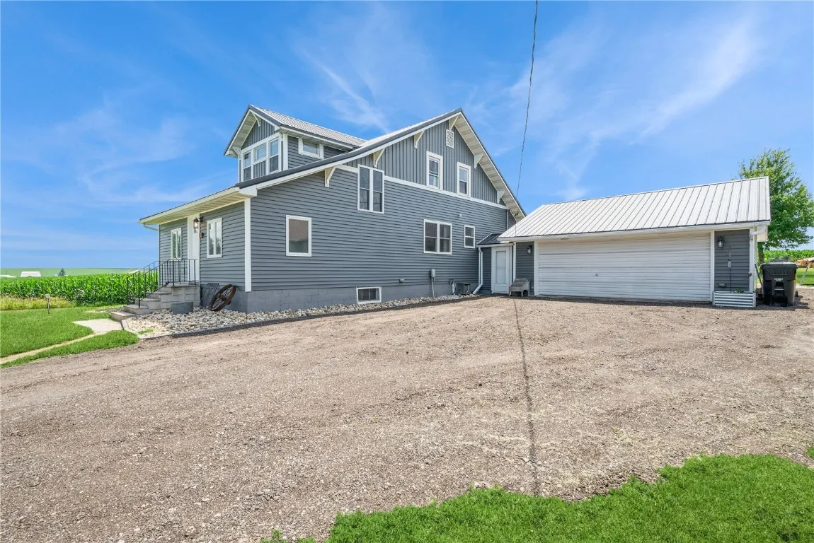 beautiful siding & plenty of parking