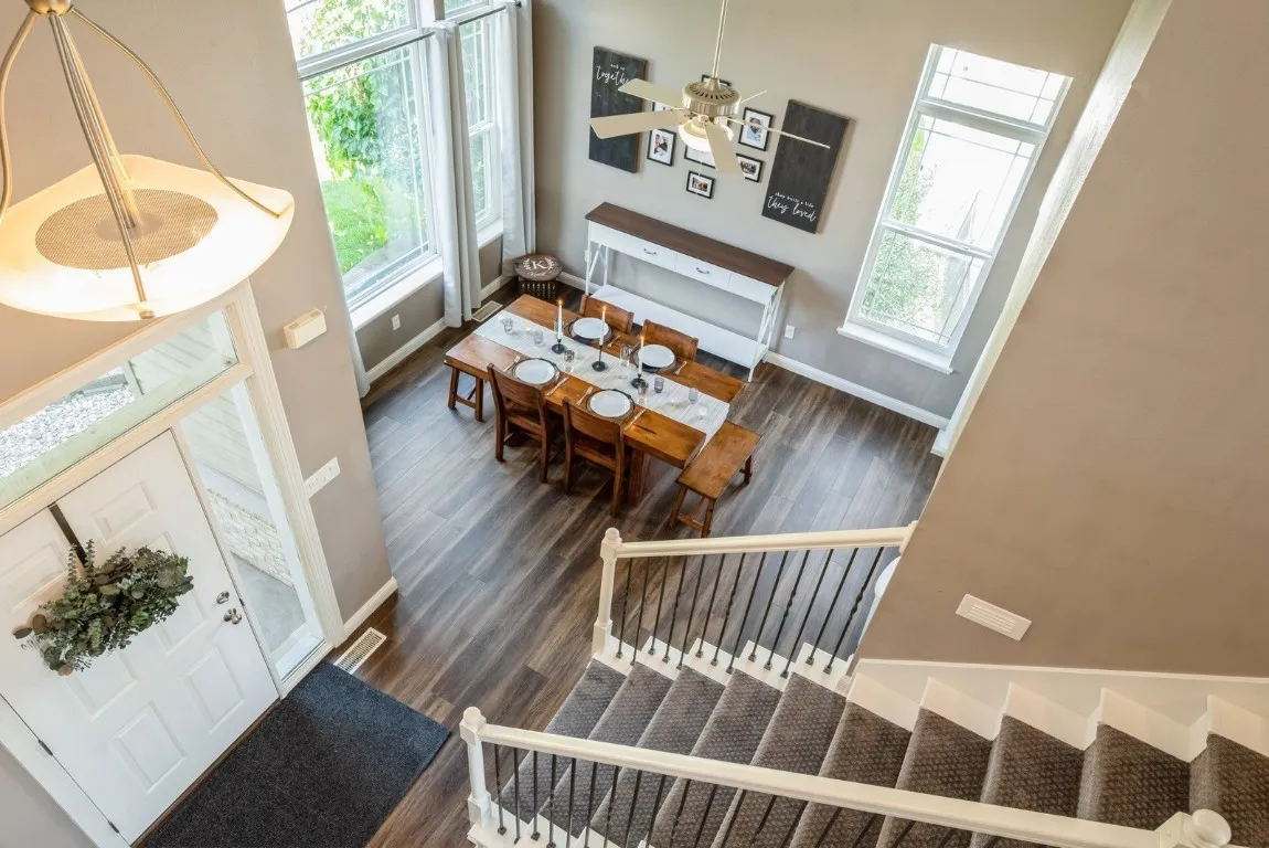 Formal Dining Rom and Front Entry and Loft View
