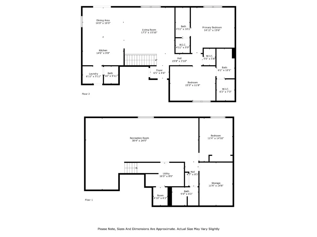 Both Floors Layout