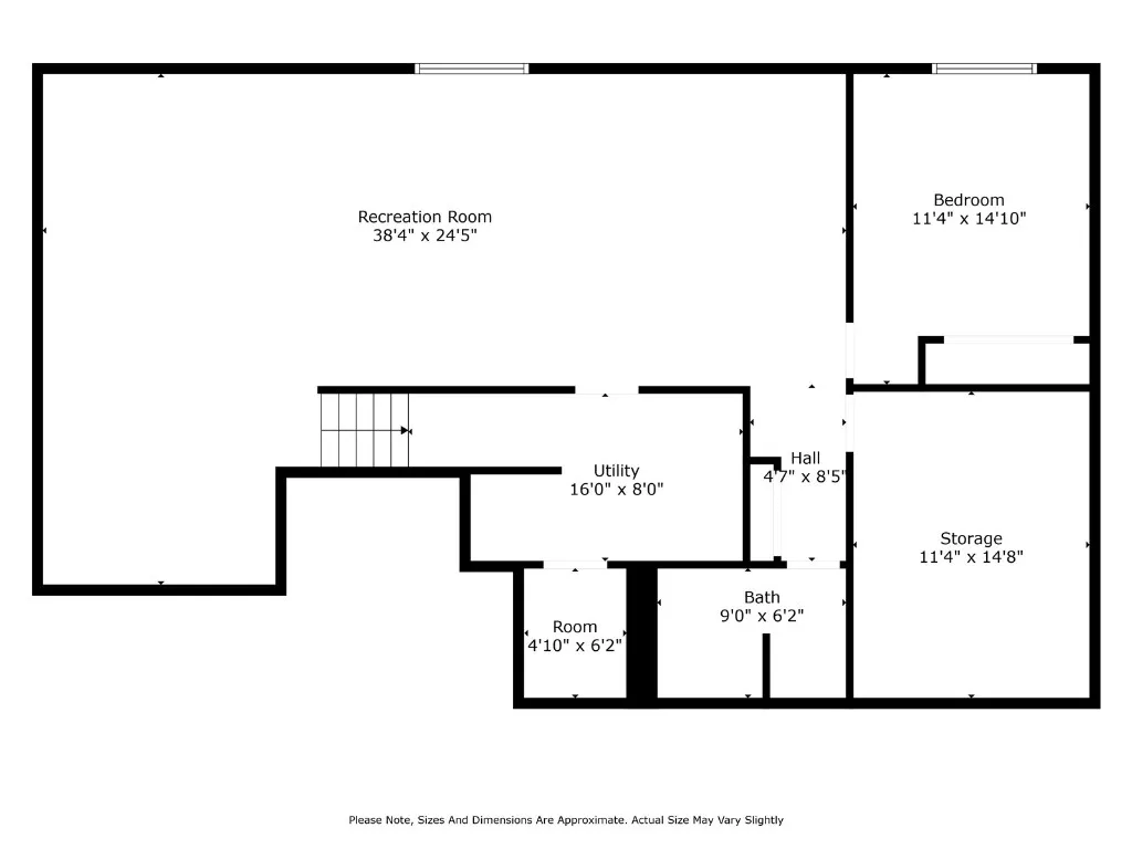 Lower Level Layout