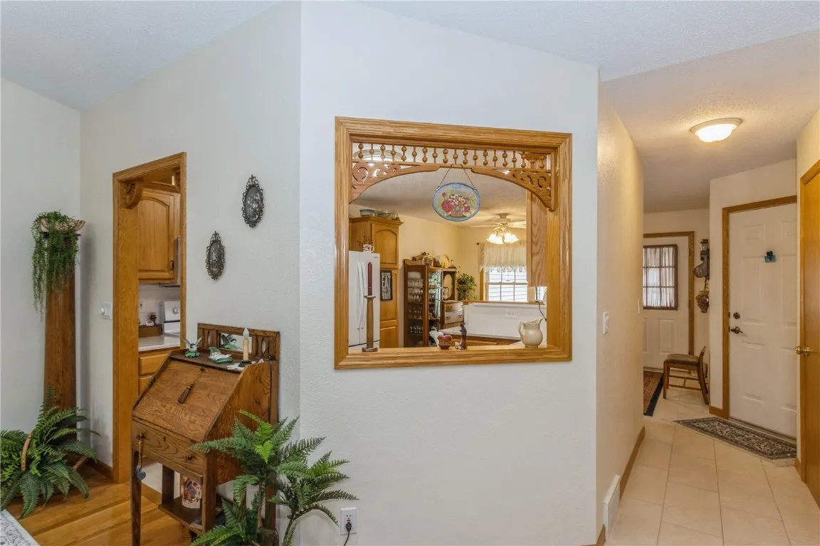 Kitchen and Front Entrance