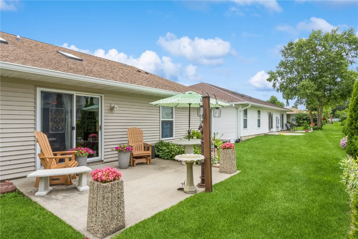 Patio and Greenspace