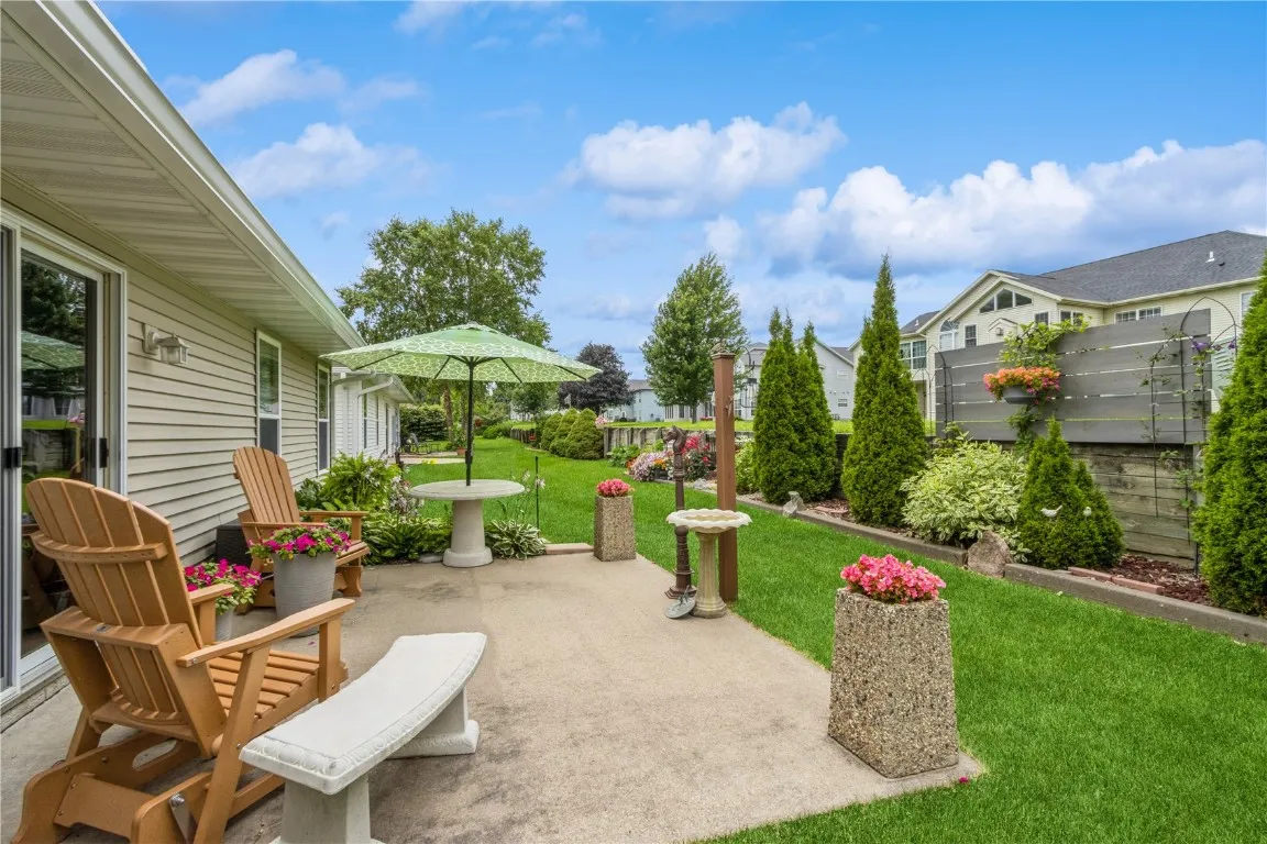 Patio and Greenspace