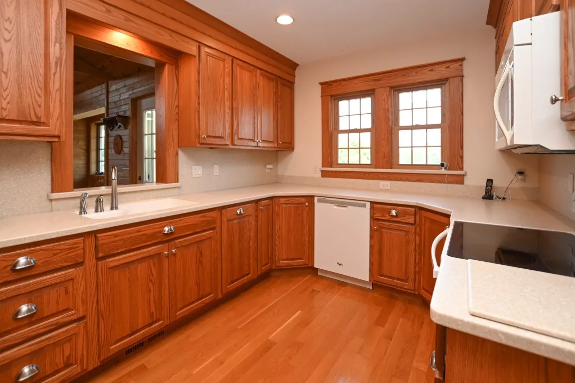 Remodeled kitchen