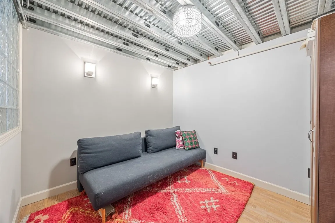 2nd bedroom (non conforming) but the square footage and privacy is here for a second bedroom option!