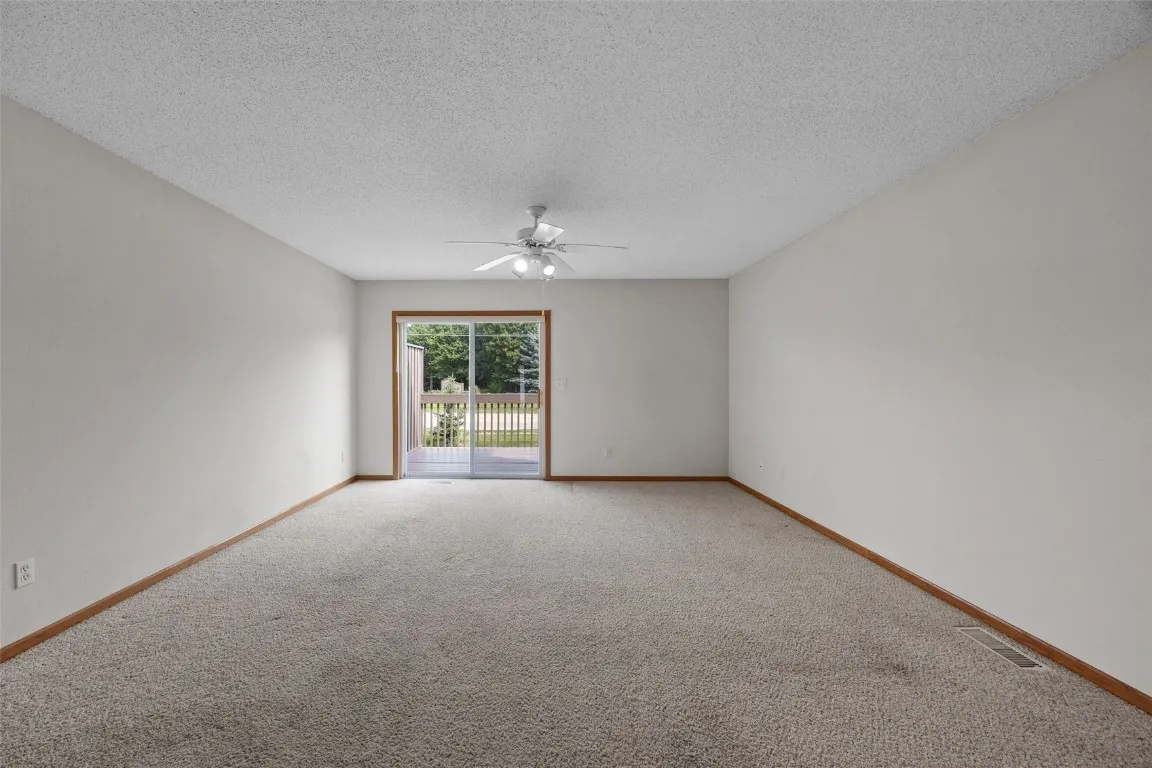 Spacious living room.