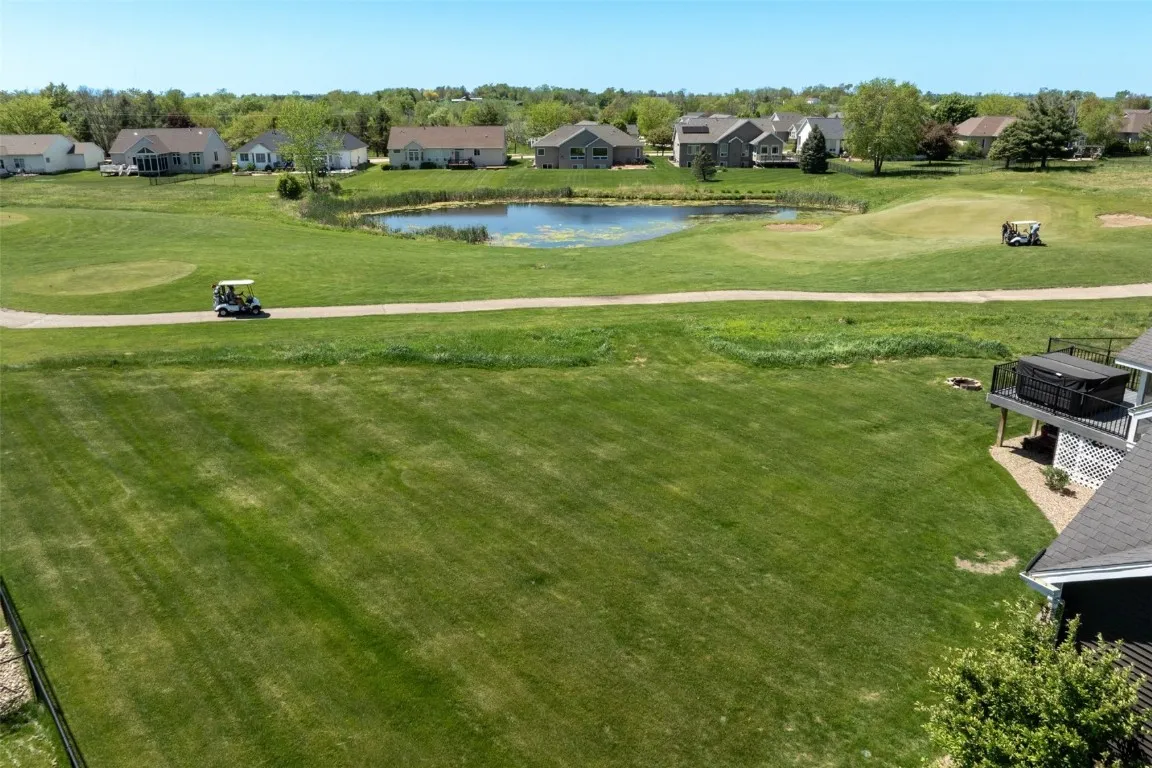 back yard - on #4 at Hunters Ridge