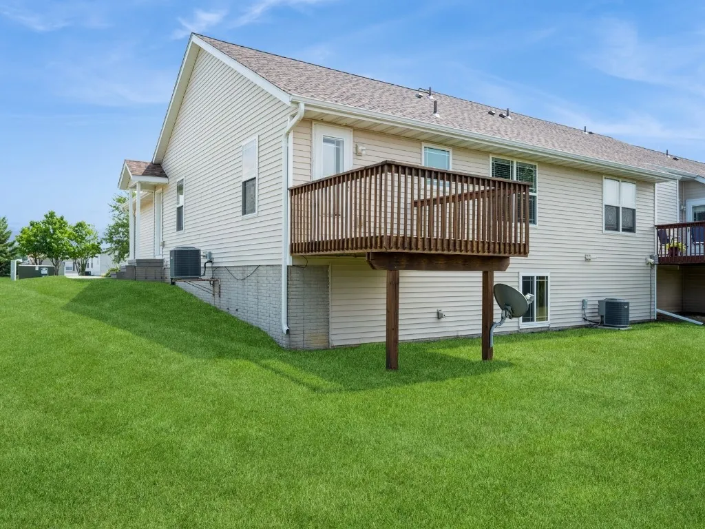 Backside and deck