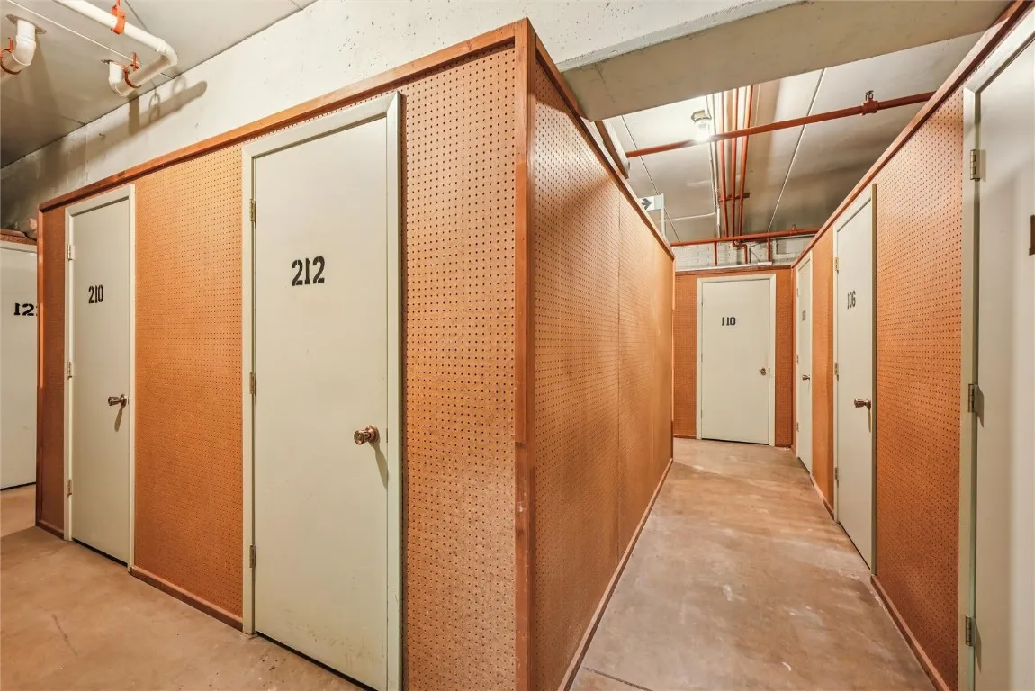 Storage area Lower Level