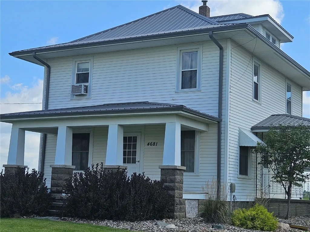 New gutters and downspouts