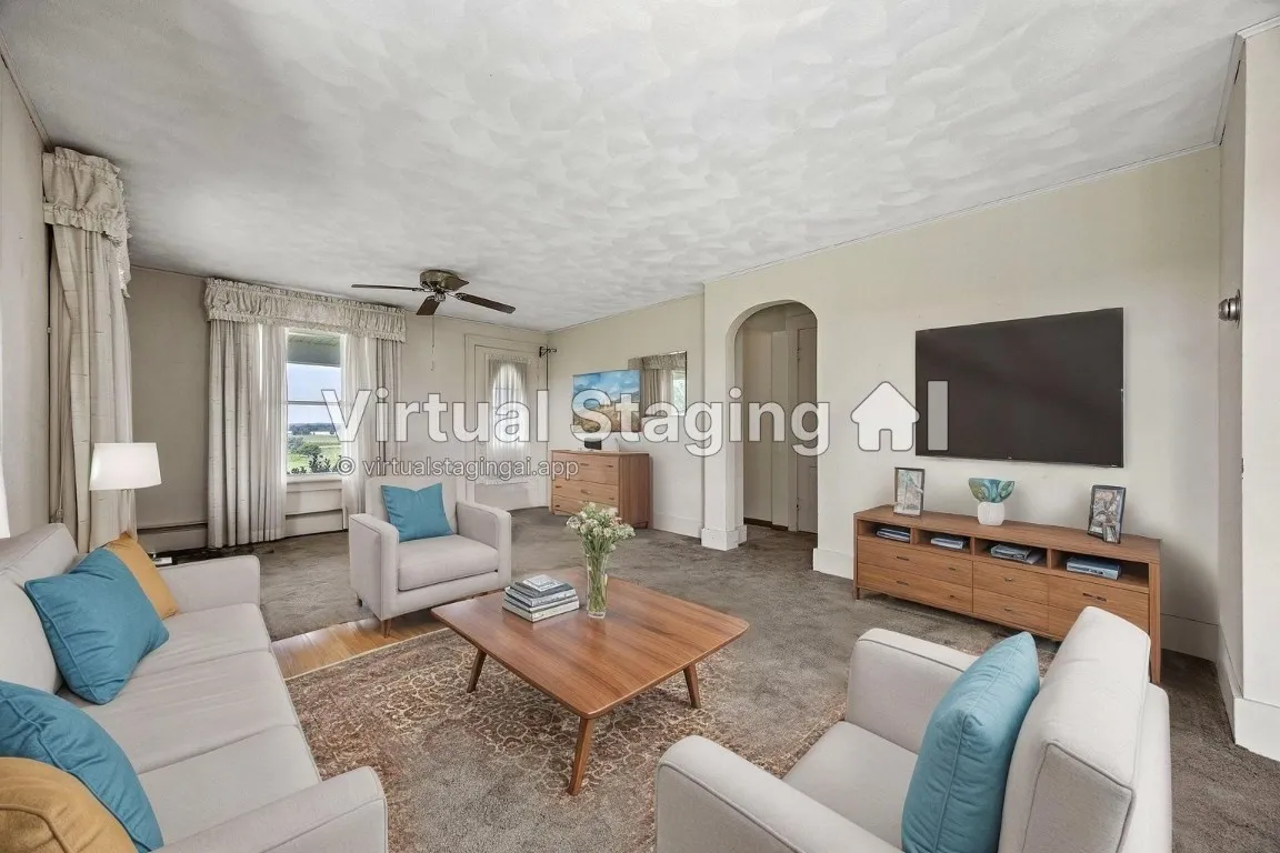 virtually staged