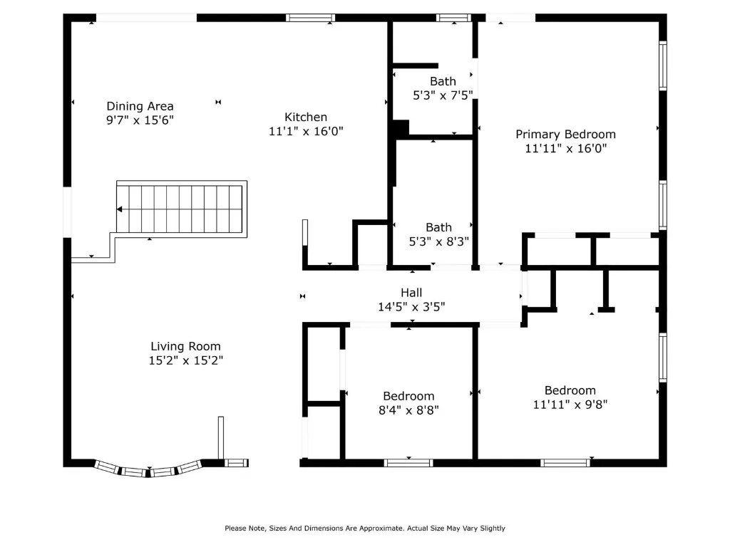 Main Level floor plan