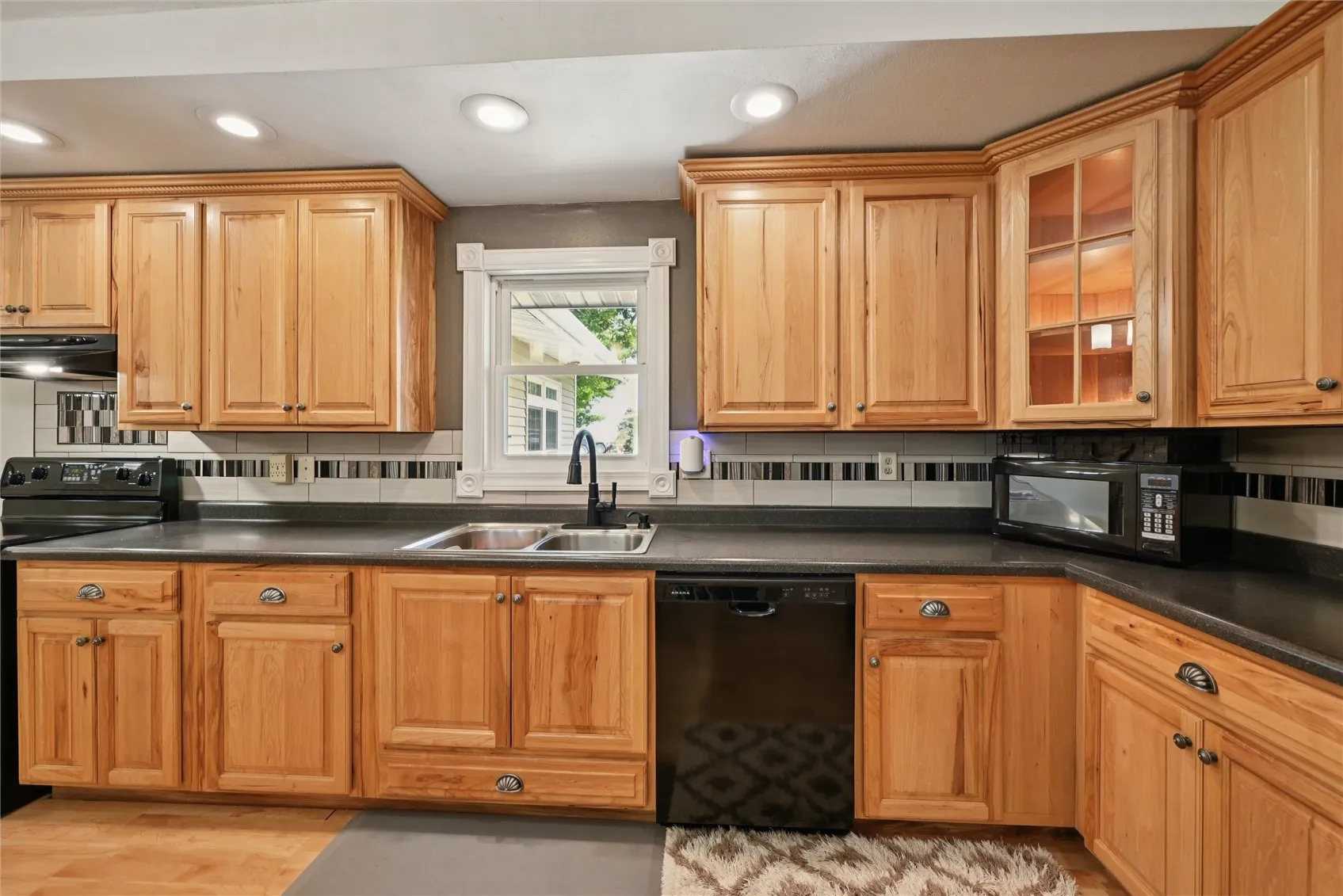 Hickory cabinets