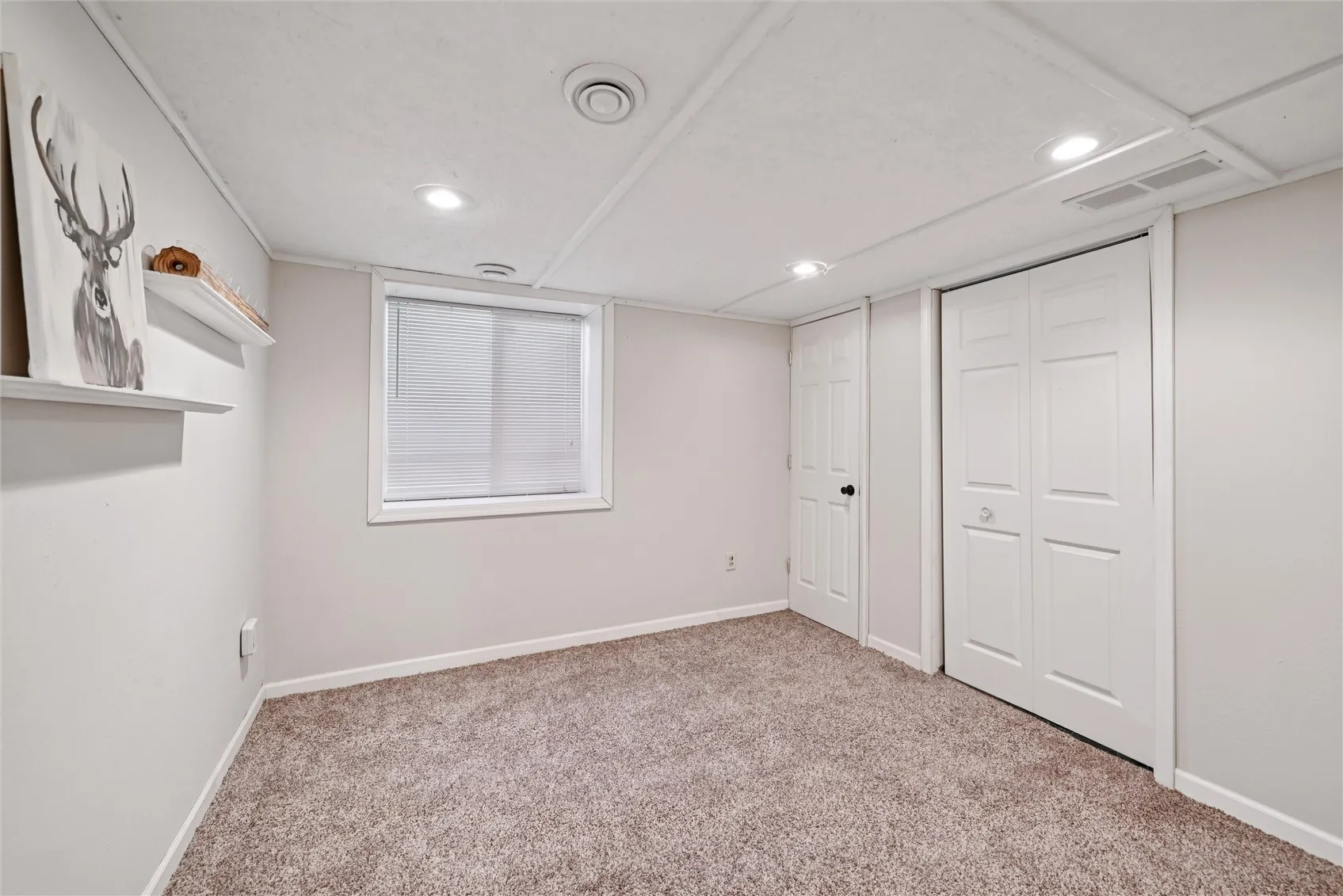 Lower level bedroom