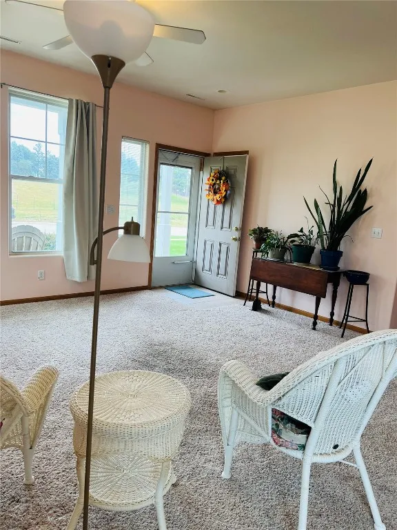 Living room when occupied