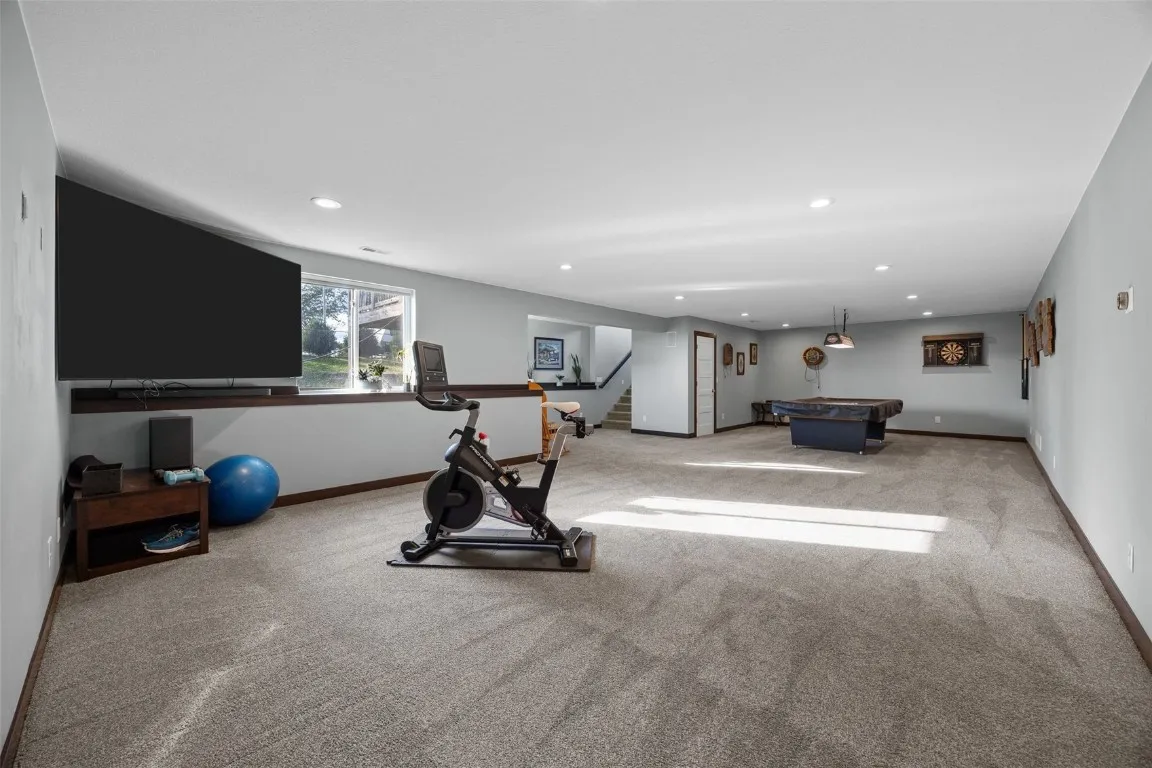 Spacious Lower Level