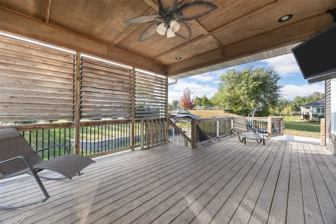 Covered Deck Area