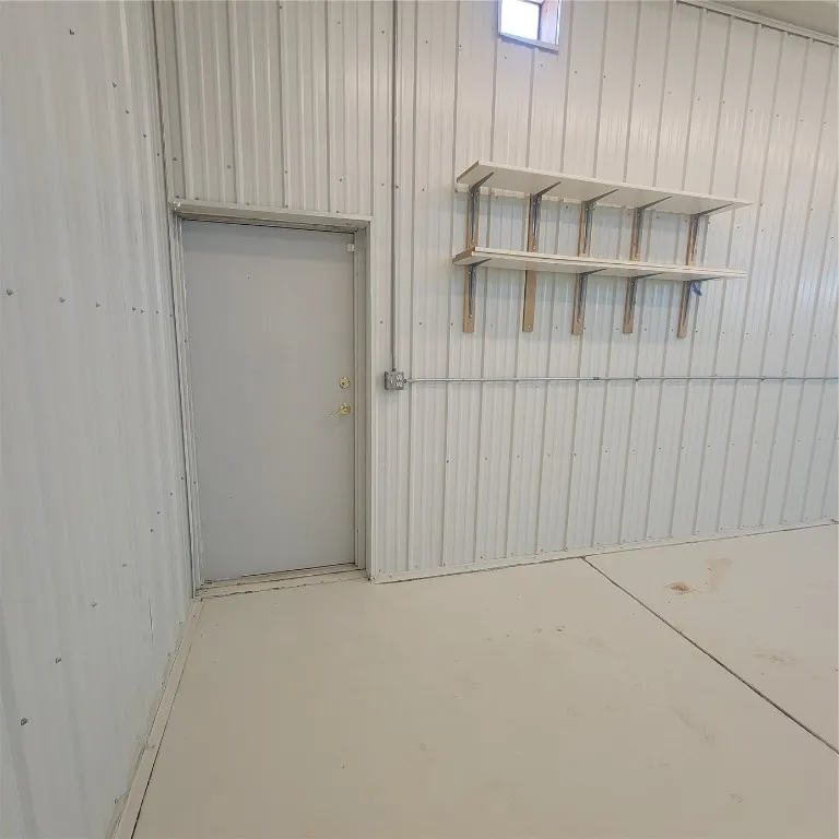 Interior walk-in door