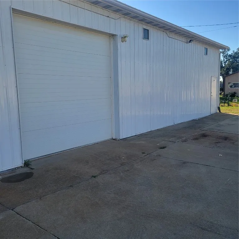 Exterior Overhead door