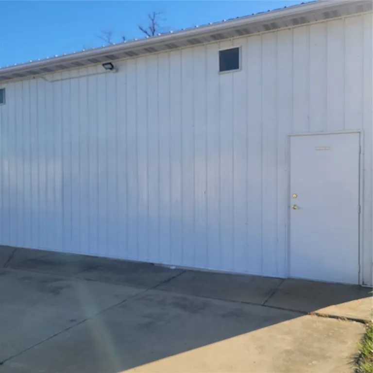 Exterior walk-in door