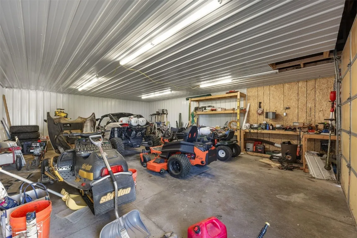 Second garage - heated