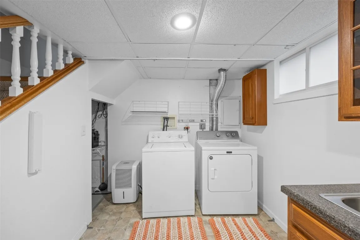 Lower level, clean and bright