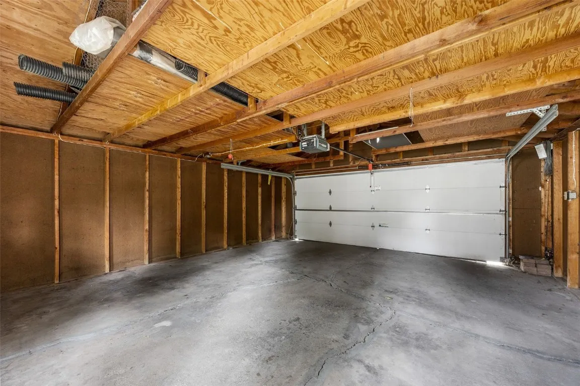 Interior Two-car garage